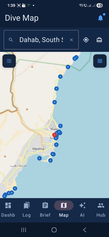 Map view